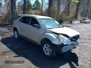 2015 Chevrolet Equinox LS with VIN 2GNALAEK3F1110315, listed as a IAAI auction lot 41929292 with 73,999 mi miles. Bid and sale history available at carsss.com. Image 1.