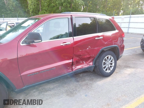 2014 Jeep Grand Cherokee Limited with VIN 1C4RJFBG8EC553860, listed as a IAAI auction lot 42452419 with 174,274 mi miles and . Bid and sale history available at DreamBid. Image 6.