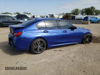 2021 BMW 3 Series M340i xDrive with VIN 3MW5U9J03M8B55096, listed as a Copart auction lot 73433514 with 49,381 mi miles and Salvage Title. Bid and sale history available at carsss.com. Image 3.