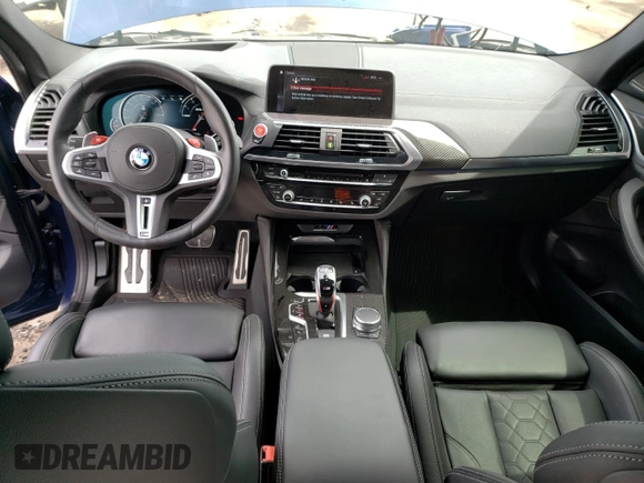 2020 BMW X4 M Competition z VIN 5YMUJ0C08L9C42121, wystawiony jako Copart lot #52499963 z przebiegiem 20 984 mil mil oraz . Historia ofert i sprzedaży dostępna na DreamBid. Obrazek 8.