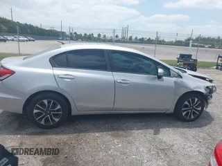 2015 Honda Civic Sedan EX with VIN 19XFB2F83FE116399, listed as a IAAI auction lot 42050811 with 156,682 mi miles. Bid and sale history available at carsss.com. Image 14.