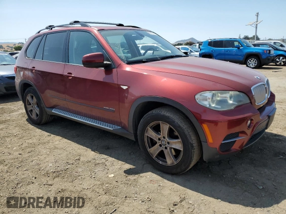 2011 BMW X5 35d with VIN 5UXZW0C56BL661903, listed as a Copart auction lot 62216795 with 146,045 mi miles and Clean title. Bid and sale history available at DreamBid. Image 4.