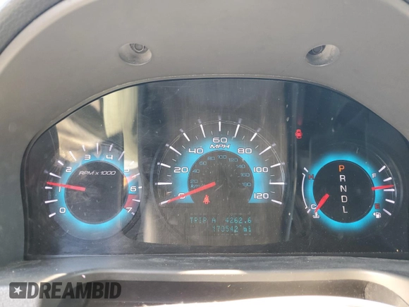 2011 Ford Fusion SEL with VIN 3FAHP0JA5BR295577, listed as a Copart auction lot 47113755 with 170,542 mi miles and Salvage Title. Bid and sale history available at DreamBid. Image 9.