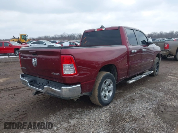2022 Ram 1500 Big Horn with VIN 1C6RRFBG4NN263670, listed as a IAAI auction lot 41598066 with 49,999 mi miles and . Bid and sale history available at DreamBid. Image 4.
