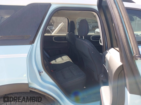 2024 Ford Bronco Sport Heritage with VIN 3FMCR9G64RRE22640, listed as a IAAI auction lot 41882377 with 16,967 mi miles and . Bid and sale history available at DreamBid. Image 8.