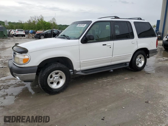 2001 Ford Explorer XLT with VIN 1FMZU73E71ZA07810, listed as a Copart auction lot 55428155 with 158,373 mi miles and Salvage title. Bid and sale history available at DreamBid. Image 1.