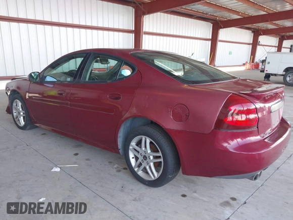 2006 Pontiac Grand Prix GT z VIN 2G2WR554661185696, wystawiony jako IAAI lot #41558432 z przebiegiem 179 232 mil mil oraz . Historia ofert i sprzedaży dostępna na DreamBid. Obrazek 3.