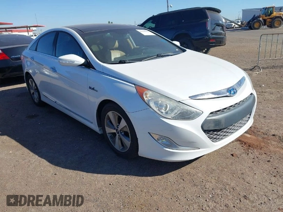 2012 Hyundai Sonata Hybrid with VIN KMHEC4A41CA054925, listed as a IAAI auction lot 42100183 with Not Provided miles and . Bid and sale history available at DreamBid. Image 1.