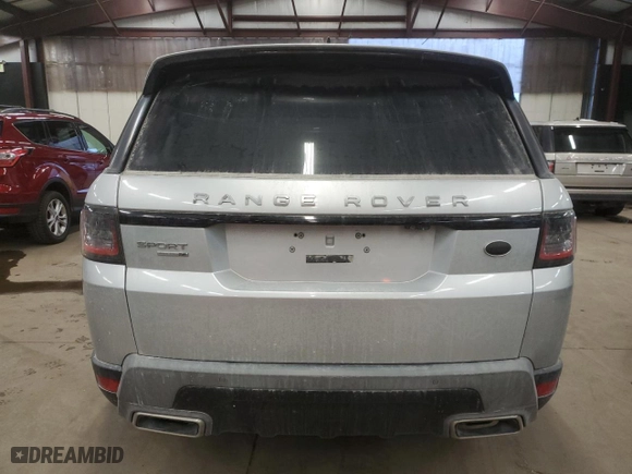 2018 Land Rover Range Rover Sport SE with VIN SALWG2RV7JA699471, listed as a Copart auction lot 45104245 with 49,975 mi miles and Salvage Title. Bid and sale history available at carsss.com. Image 6.