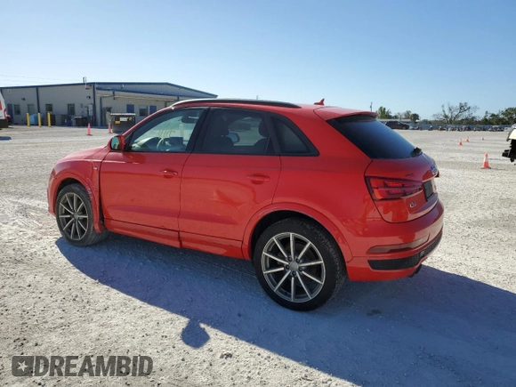 2017 Audi Q3 Prestige with VIN WA1GCCFSXHR006843, listed as a Copart auction lot 45033673 with 0 mi miles. Bid and sale history available at carsss.com. Image 2.