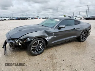 2020 Ford Mustang EcoBoost с VIN 1FA6P8TH9L5150191, выставлен на аукционе Copart как лот 60155675 с пробегом 59 248 миль миль и Чистый • Clean title. История ставок и продаж доступна на DreamBid. Изображение 1.