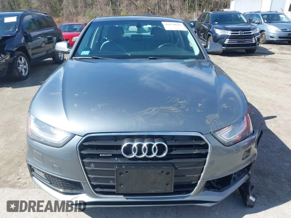 2014 Audi A4 Premium Plus z VIN WAUFFAFL6EN017277, wystawiony jako IAAI lot #41878643 z przebiegiem 105 100 mil mil oraz . Historia ofert i sprzedaży dostępna na DreamBid. Obrazek 12.