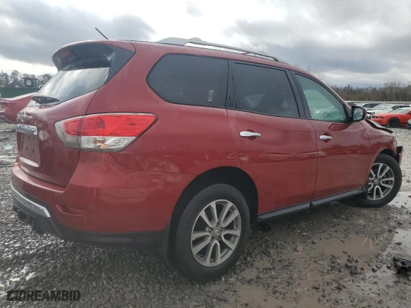 2016 Nissan Pathfinder SL with VIN 5N1AR2MN4GC666407, listed as a Copart auction lot 88509315 with 0 mi miles and Salvage Title. Bid and sale history available at carsss.com. Image 3.
