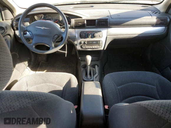 2005 Chrysler Sebring Touring with VIN 1C3EL56RX5N597124, listed as a Copart auction lot 42777555 with 76,403 mi miles and Salvage title. Bid and sale history available at DreamBid. Image 8.