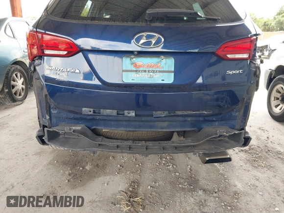 2018 Hyundai Santa Fe 2.4L with VIN 5XYZT3LB2JG531743, listed as a IAAI auction lot 42547990 with 131,958 mi miles and . Bid and sale history available at DreamBid. Image 19.
