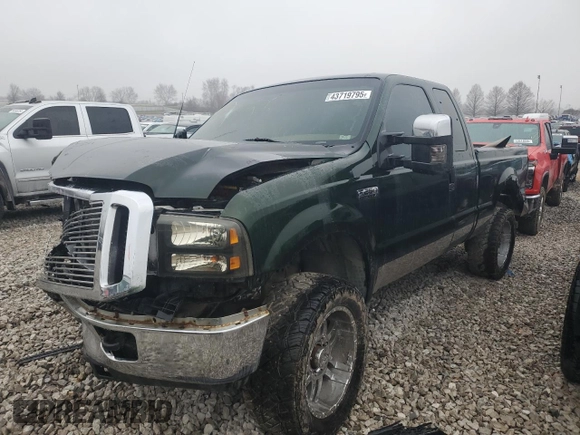 1999 Ford F-250 XL with VIN 1FTNX21F1XEC66642, listed as a Copart auction lot 43719795 with 243,637 mi miles and Salvage title. Bid and sale history available at DreamBid. Image 1.