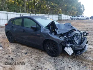 2024 Subaru Impreza RS with VIN JF1GUHJC5R8861687, listed as a Copart auction lot 74443514 with 0 mi miles and Salvage Title. Bid and sale history available at carsss.com. Image 4.