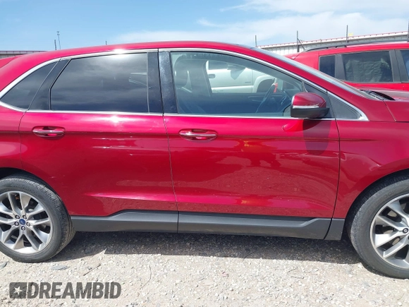 2017 Ford Edge Titanium z VIN 2FMPK4K85HBB14729, wystawiony jako IAAI lot #41846242 z przebiegiem 129 280 mil mil oraz . Historia ofert i sprzedaży dostępna na DreamBid. Obrazek 13.