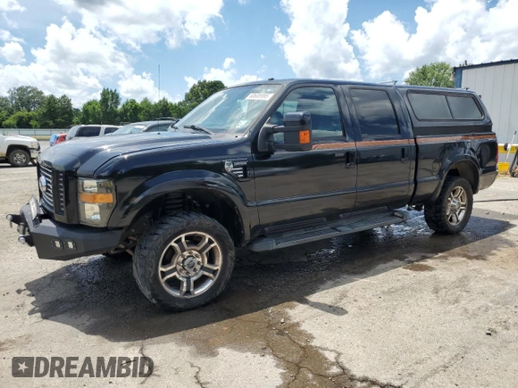 2008 Ford F-250 XL with VIN 1FTSW21R88ED30385, listed as a Copart auction lot 60608995 with 134,048 mi miles and Salvage title. Bid and sale history available at DreamBid. Image 1.