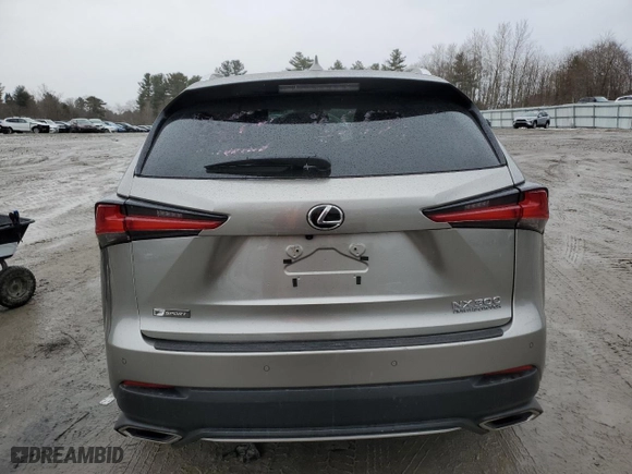 2018 Lexus NX with VIN JTJBARBZXJ2162940, listed as a Copart auction lot 46841905 with 42,808 mi miles and Salvage Title. Bid and sale history available at carsss.com. Image 6.