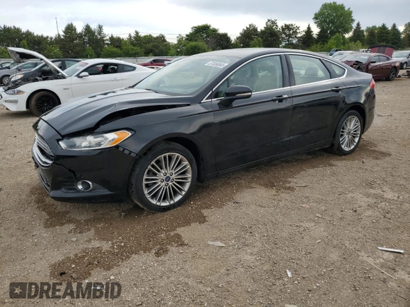 2016 Ford Fusion SE with VIN 3FA6P0H97GR344658, listed as a Copart auction lot 57836865 with 125,398 mi miles and Salvage title. Bid and sale history available at DreamBid. Image 1.