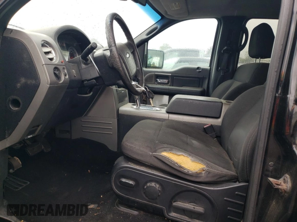 2007 Ford F-150 XLT with VIN 1FTPW14577FA34615, listed as a Copart auction lot 57832535 with 288,760 mi miles and Clean title. Bid and sale history available at DreamBid. Image 7.