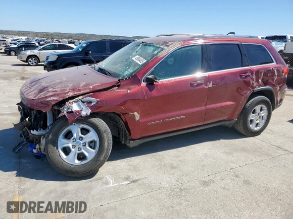 2017 Jeep Grand Cherokee Laredo with VIN 1C4RJFAGXHC963209, listed as a Copart auction lot 49984405 with 52,966 mi miles and Salvage Title. Bid and sale history available at carsss.com. Image 1.