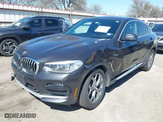 2020 BMW X4 xDrive30i with VIN 5UX2V1C07LLE67741, listed as a IAAI auction lot 41744018 with 40,549 mi miles. Bid and sale history available at carsss.com. Image 17.
