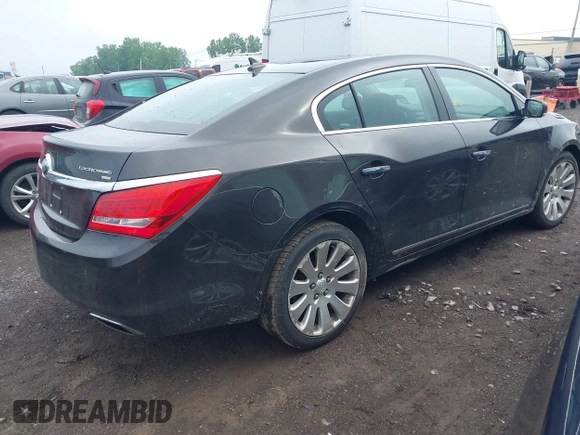 2014 Buick LaCrosse Leather with VIN 1G4GC5G31EF162299, listed as a IAAI auction lot 42432020 with 60,858 mi miles and . Bid and sale history available at DreamBid. Image 4.