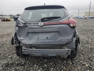 2021 Nissan Kicks SV with VIN 3N1CP5CV0ML470067, listed as a Copart auction lot 45164195 with 35,166 mi miles and Salvage Title. Bid and sale history available at DreamBid. Image 6.