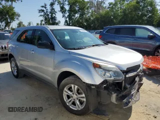 2017 Chevrolet Equinox LS with VIN 2GNALBEK0H1553742, listed as a Copart auction lot 54443965 with 133,884 mi miles and Salvage Title. Bid and sale history available at DreamBid. Image 4.