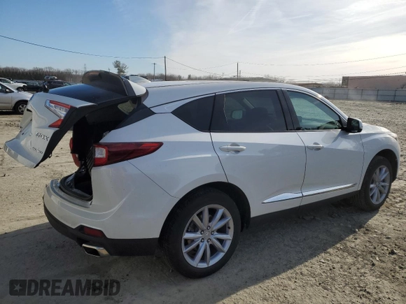 2023 Acura RDX with VIN 5J8TC2H37PL021386, listed as a Copart auction lot 44614815 with 17,725 mi miles and Salvage Title. Bid and sale history available at carsss.com. Image 3.