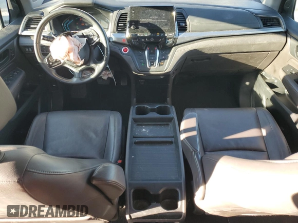 2019 Honda Odyssey EX-L z VIN 5FNRL6H78KB026336, wystawiony jako Copart lot #57120535 z przebiegiem 85 826 mil mil oraz Szkoda całkowita • Salvage title. Historia ofert i sprzedaży dostępna na DreamBid. Obrazek 8.