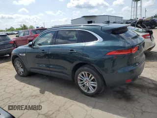 2017 Jaguar F-Pace 35t Prestige with VIN SADCK2BV3HA067567, listed as a Copart auction lot 61376675 with 122,224 mi miles and Clean title. Bid and sale history available at DreamBid. Image 2.