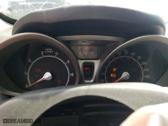 2011 Ford Fiesta SE with VIN 3FADP4EJXBM174489, listed as a Copart auction lot 50610345 with 155,421 mi miles and Salvage Title. Bid and sale history available at carsss.com. Image 9.