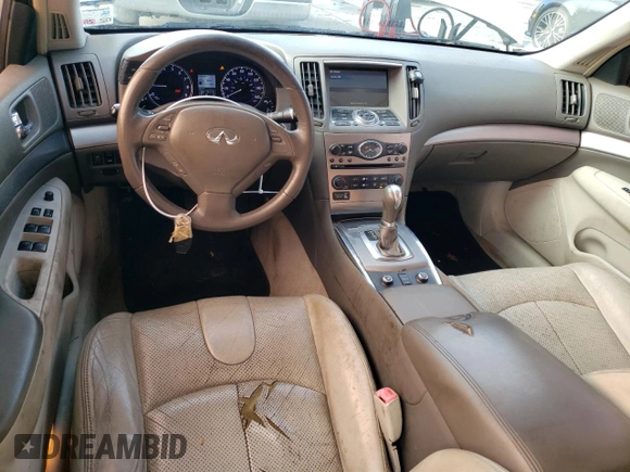 2015 Infiniti Q40 with VIN JN1CV6AR7FM521252, listed as a Copart auction lot 79917614 with 141,761 mi miles and Salvage Title. Bid and sale history available at DreamBid. Image 8.