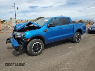 2021 Ford Ranger XL with VIN 1FTER4EH2MLD24086, listed as a Copart auction lot 65487684 with 32,069 mi miles and Salvage Title. Bid and sale history available at carsss.com. Image 1.
