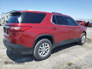 2018 Chevrolet Traverse LT Cloth with VIN 1GNERGKW6JJ242459, listed as a Copart auction lot 58420105 with 98,586 mi miles and Salvage title. Bid and sale history available at DreamBid. Image 3.