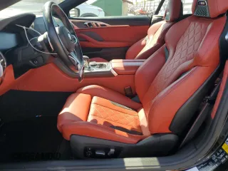 2020 BMW M8 Competition with VIN WBSDZ0C03LCD46724, listed as a Copart auction lot 47197245 with 29,618 mi miles and Salvage Title. Bid and sale history available at carsss.com. Image 7.
