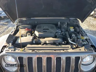 2018 Jeep Wrangler Unlimited Sahara with VIN 1C4HJXEN3JW197225, listed as a Copart auction lot 47319415 with 71,442 mi miles and Salvage Title. Bid and sale history available at carsss.com. Image 12.