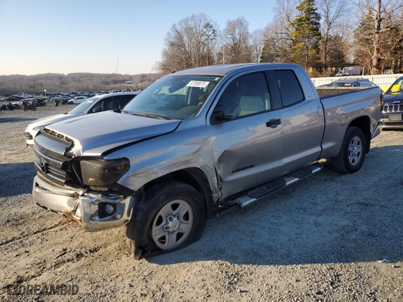 2014 Toyota Tundra 2WD Truck SR with VIN 5TFRM5F17EX079769, listed as a Copart auction lot 87590675 with NaN miles and Salvage Title. Bid and sale history available at carsss.com. Image 1.