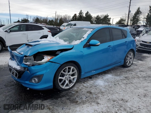 2010 Mazda 3 Mazdaspeed3 Sport with VIN JM1BL1H30A1211375, listed as a Copart auction lot 41876525 with 126,448 mi miles and Salvage Title. Bid and sale history available at DreamBid. Image 1.