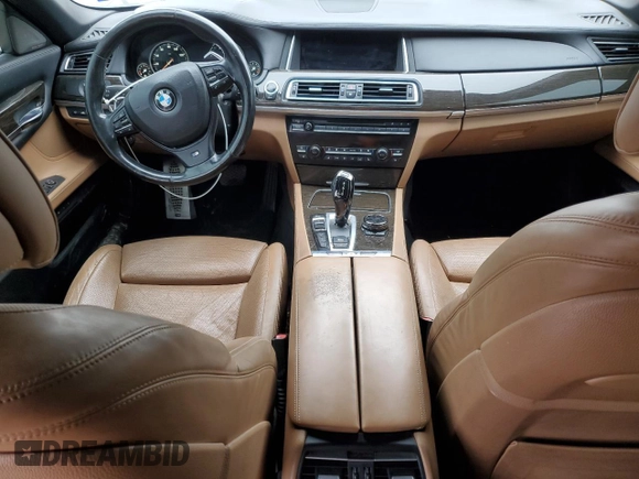 2015 BMW 7 Series 750i xDrive with VIN WBAYB6C54FD225320, listed as a Copart auction lot 44648795 with 172,825 mi miles and Clean Title. Bid and sale history available at carsss.com. Image 8.