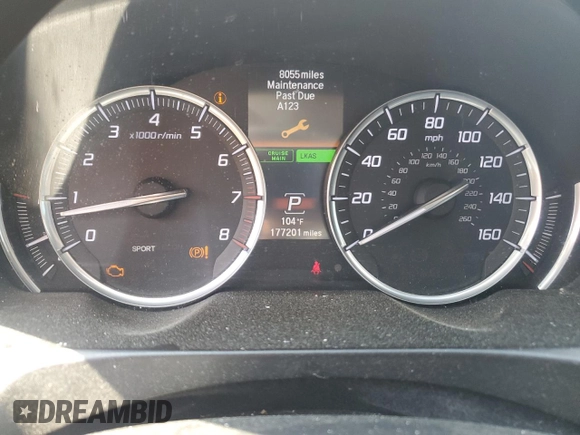 2015 Acura TLX Technology z VIN 19UUB2F57FA007865, wystawiony jako Copart lot #62635435 z przebiegiem 177 201 mil mil oraz Szkoda całkowita • Salvage title. Historia ofert i sprzedaży dostępna na DreamBid. Obrazek 9.