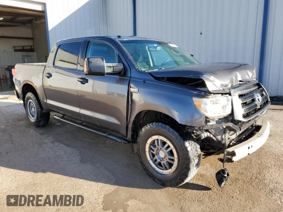 2012 Toyota Tundra 4WD Truck with VIN 5TFDW5F10CX233367, listed as a Copart auction lot 45713585 with 199,362 mi miles and Salvage Title. Bid and sale history available at carsss.com. Image 4.
