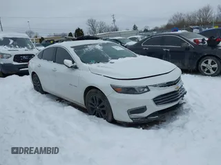 2016 Chevrolet Malibu LT with VIN 1G1ZE5ST0GF322490, listed as a IAAI auction lot 41209750 with 92,219 mi miles. Bid and sale history available at carsss.com. Image 1.
