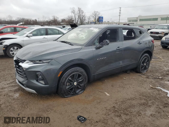 2020 Chevrolet Blazer LT z VIN 3GNKBHRS3LS579365, wystawiony jako Copart lot #47970275 z przebiegiem 120 194 mil mil oraz Szkoda całkowita • Salvage title. Historia ofert i sprzedaży dostępna na DreamBid. Obrazek 1.