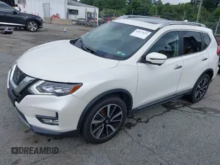 2017 Nissan Rogue SV with VIN 5N1AT2MV5HC812557, listed as a IAAI auction lot 42677622 with 64,686 mi miles and . Bid and sale history available at DreamBid. Image 17.