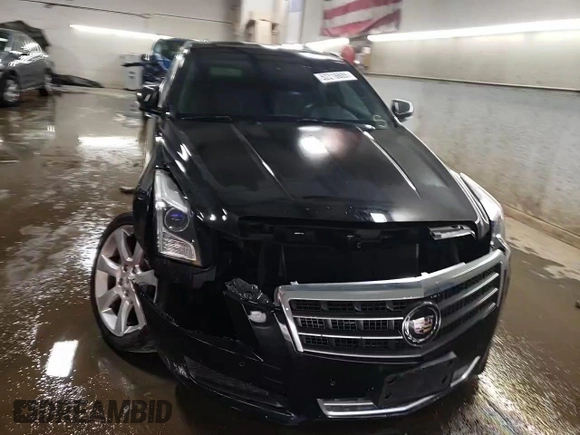 2014 Cadillac ATS Luxury AWD with VIN 1G6AH5RX4E0159852, listed as a Copart auction lot 52216685 with 82,977 mi miles and Salvage Title. Bid and sale history available at carsss.com. Image 13.