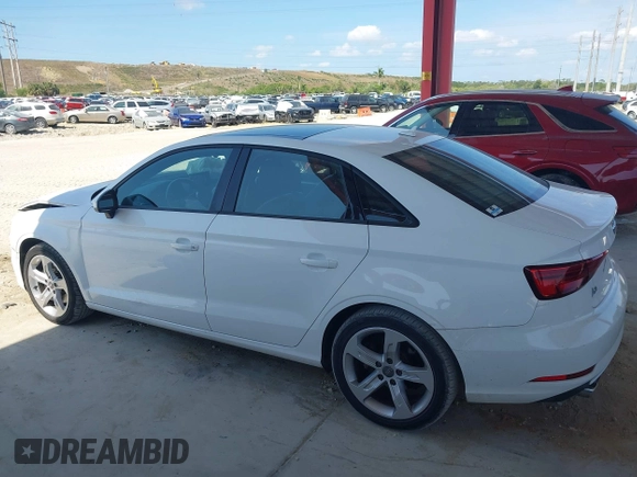 2017 Audi A3 Premium with VIN WAUAUGFFXH1042773, listed as a IAAI auction lot 42225176 with 59,143 mi miles and . Bid and sale history available at DreamBid. Image 14.